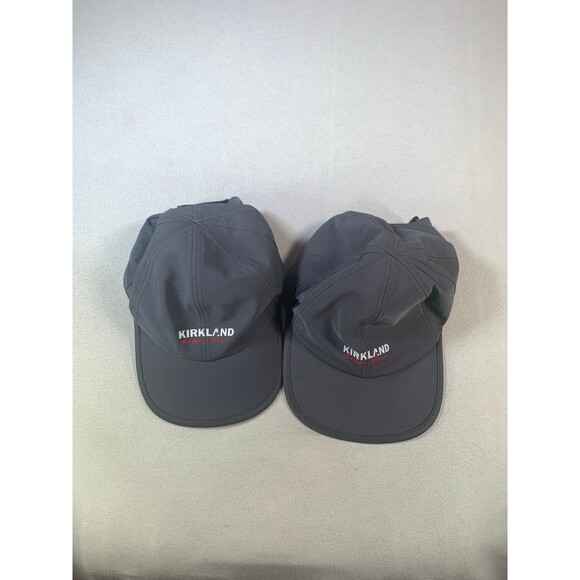 Kirkland signature Costco panel hat lot of 2 - Picture 2 of 4